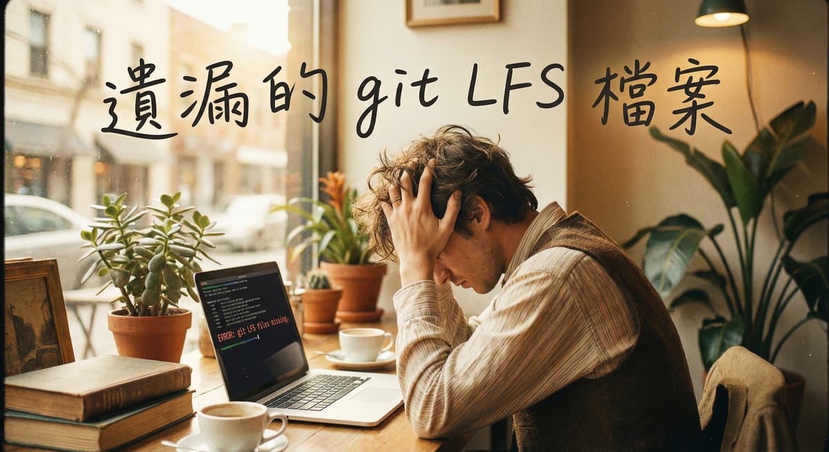 遺漏的 git LFS 檔案